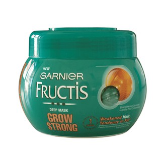 Kem ủ tóc Garnier Grow Strong dành cho tóc khô, xơ & chẻ ngọn, 300ml