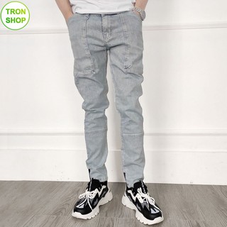 Quần Jean Nam Chất Bò Cao Cấp TS821 Xanh Sáng Trẻ Trung Thời Trang TS821