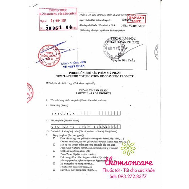 Babolica - hỗ trợ giảm nhăn, rạn da cho phụ nữ sau sinh, ngăn ngừa lão hóa da