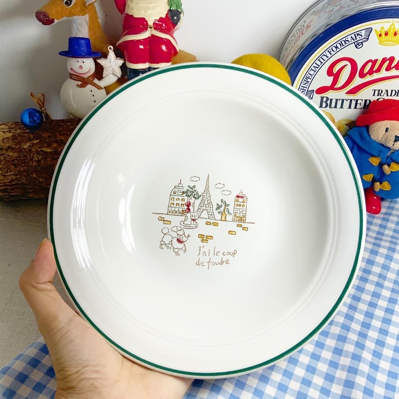 Tô sứ Pháp vintage