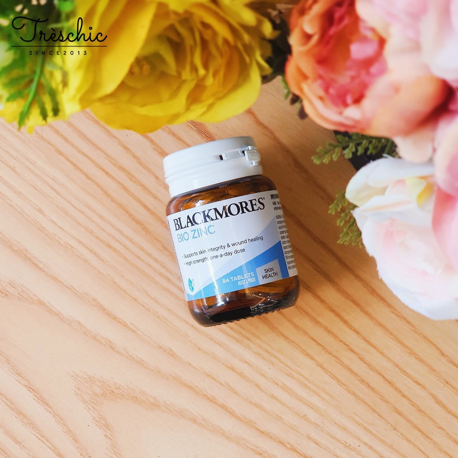Viên uống Blackmores Bio Zinc hỗ trợ kiểm soát sự mọc của mụn trứng cá (84 viên) | BigBuy360 - bigbuy360.vn