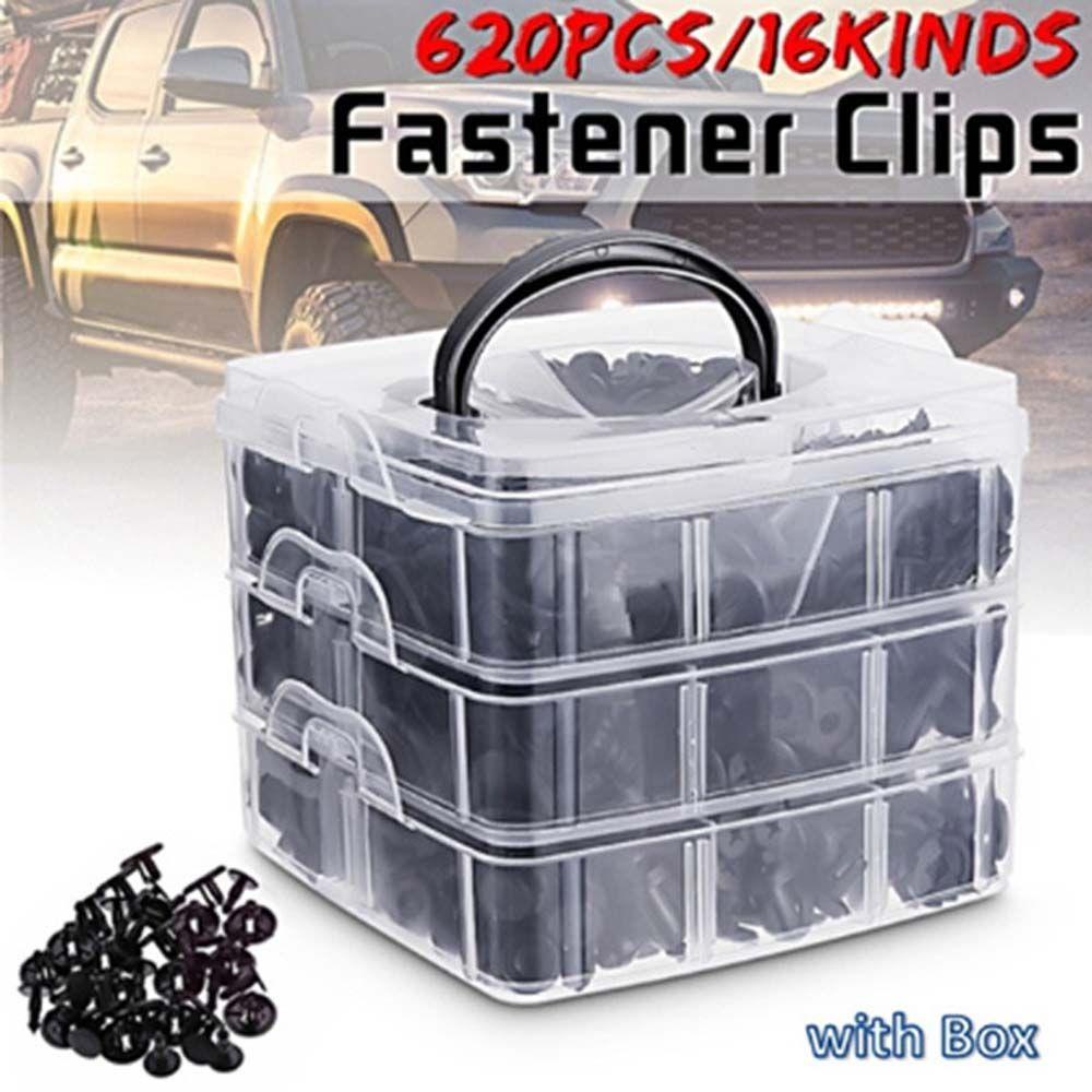 FENDER Kẹp Nhựa Mở Rộng Viền Động Cơ Xe Hơi 16 Kích Cỡ