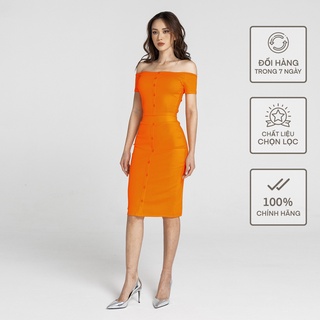 Áo ngắn tay ngang vai croptop nữ busy thun zip co giãn ôm sát nvc