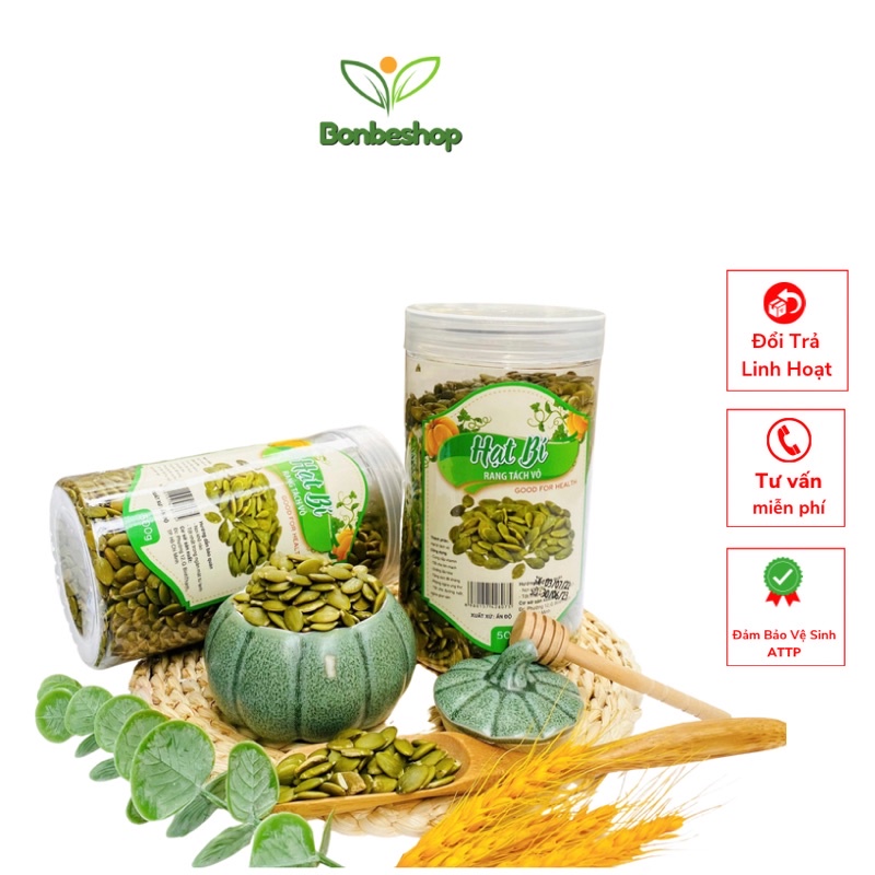 Nhân Hạt Bí Xanh Sấy Chín [Thơm, Bùi, Ngậy] 250 Gr