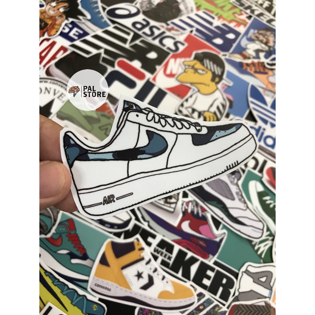 3 Sticker dán mũ bảo hiểm bất kì