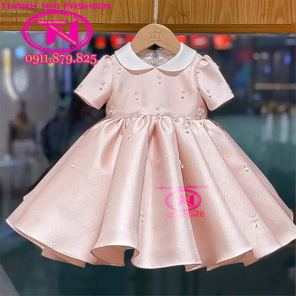 Váy bé gái thiết kế Kiêu Sa giá rẻ - Váy Công Chúa TN008  hàng thiết kế cao cấp