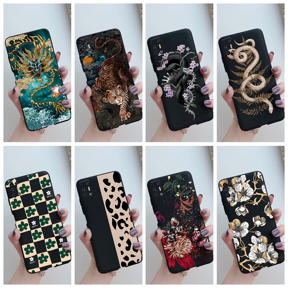 Ốp Điện Thoại TPU Mềm Hình Động Vật Thời Trang Cho Tecno Pova 2 LE7 Pova 3 LF7n
