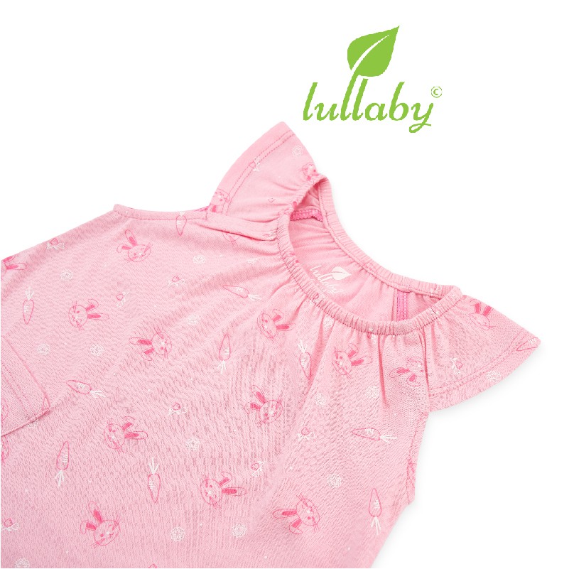 LULLABY - Bộ quần áo chun cổ bé gái