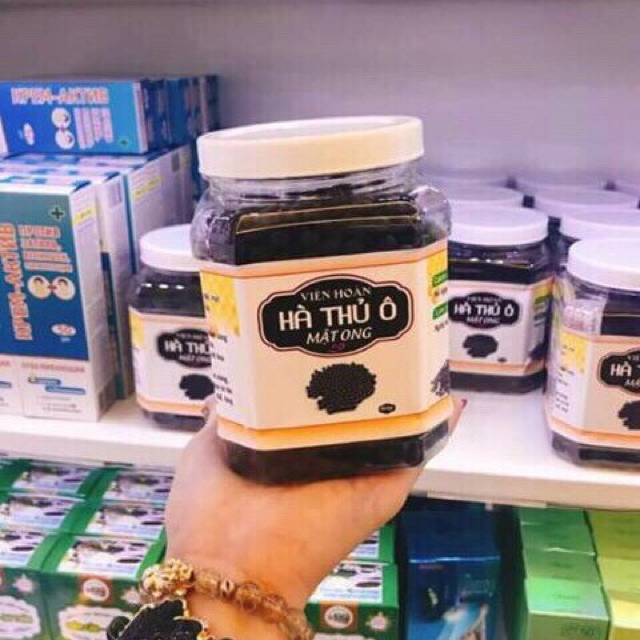 Hộp 500 gram viên Hà Thủ Ô mật ong rừng | BigBuy360 - bigbuy360.vn