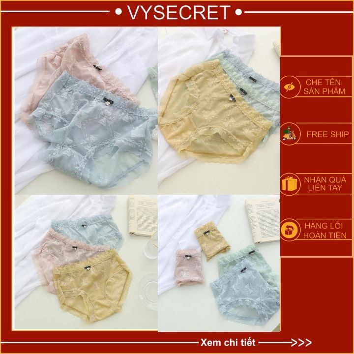 QUẦN LÓT REN CAO CẤP🍁HOT HOT 🍁  KHÁNG KHUẨN ÔM MÔNG C1527 | BigBuy360 - bigbuy360.vn