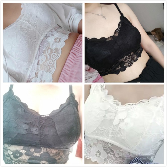 Áo Ngực Ống Phối Ren Gợi Cảm Dành Cho Nữ