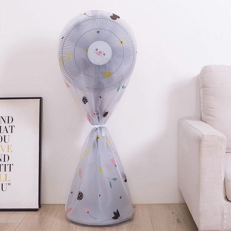 (Bán Buôn Sỉ) Bọc quạt cây chống bụi, Vỏ bọc quạt toàn thân kích thước 140x60cm Loại Dày