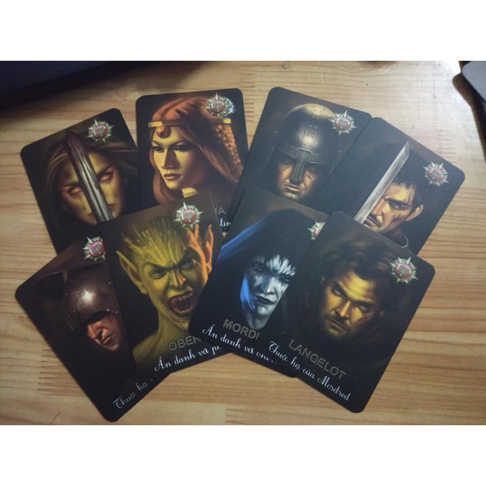 TRÒ CHƠI BOARD GAME AVALON VIỆT HÓA BẢN ĐẦY ĐỦ ( LADY OF THE LAKE + EXCALIBUR + LANCELOT )