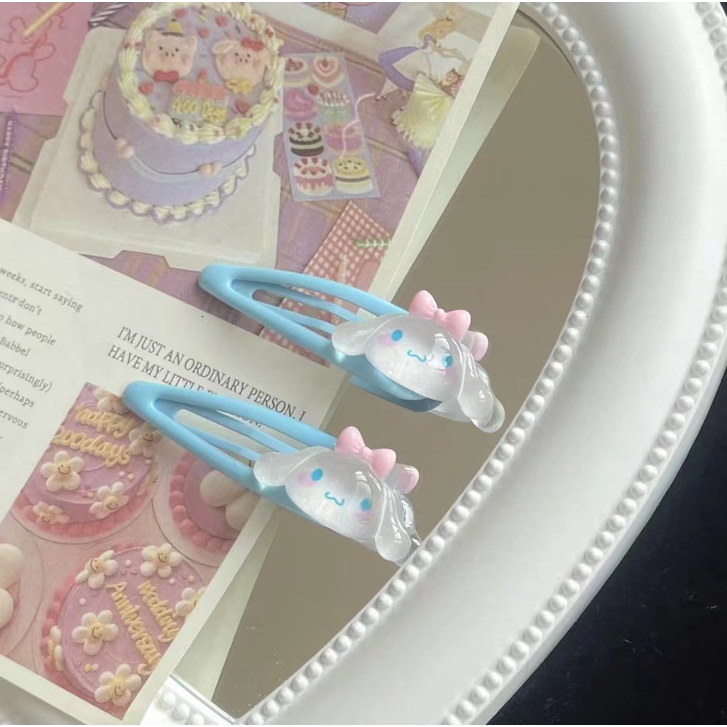 2022 Kẹp Bên Hông Chó Cinnamon Kuromi Dễ Thương