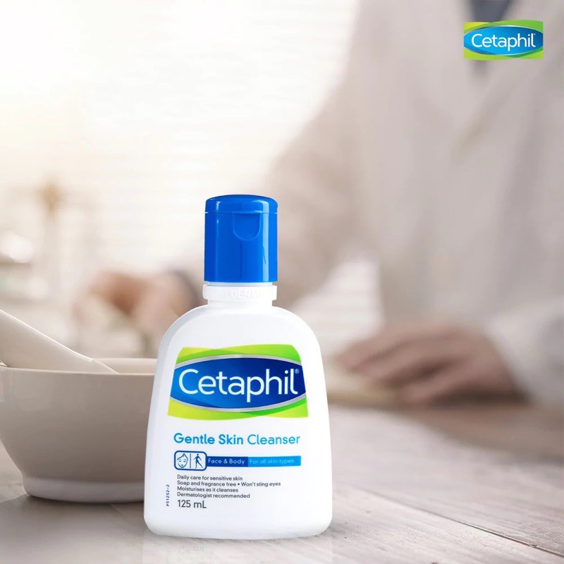 Sữa rửa mặt Cetaphil Gentle Skin Cleanser (125ml) - Hỗ trợ cân bằng pH, làm dịu nhẹ cho da