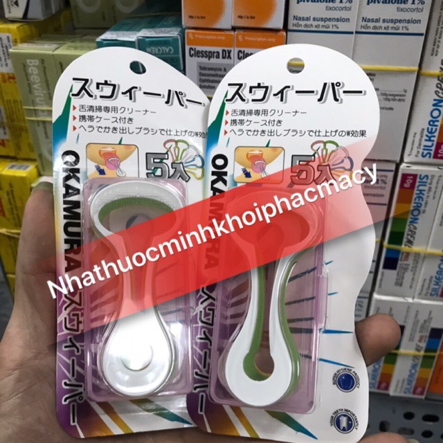 DỤNG CỤ CẠO LƯỠI OKAMURA