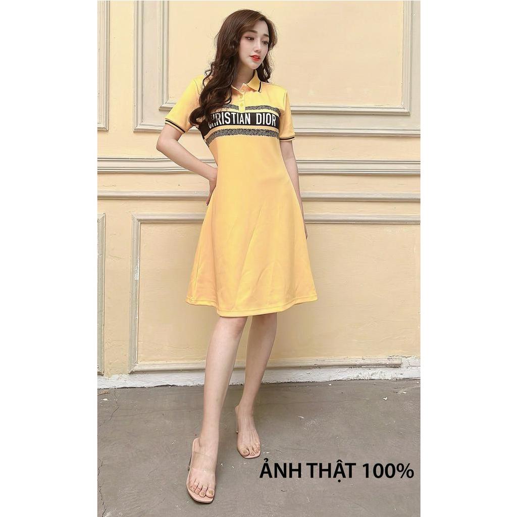 Đầm Polo - Hình chụp thật 100%, có hình chụp lẻ sản phẩm