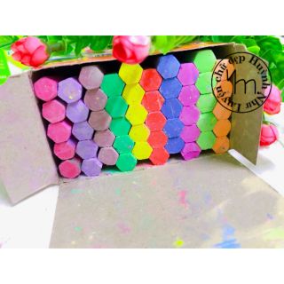 🍁 Phấn lục giác hộp 50 viên 10 màu