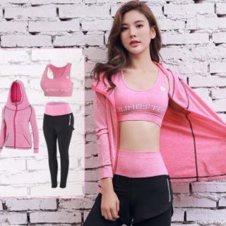 Sét đồ tập gym kín đáo 3 món