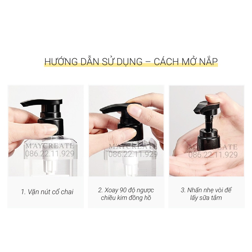 Sữa Tắm Hương Nước Hoa Maycreate 500ml Hàng Nội Địa Trung. | BigBuy360 - bigbuy360.vn