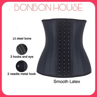 Gen nịt bụng latex 25 xương 29cm và 25cm (cao su non)