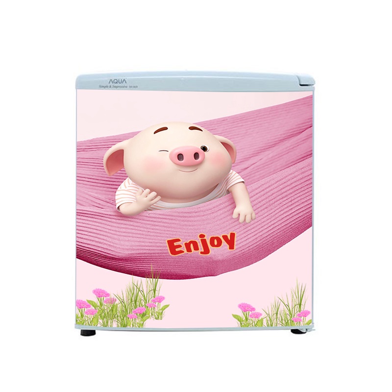 Decal dán tủ lạnh mini mẫu cao cấp