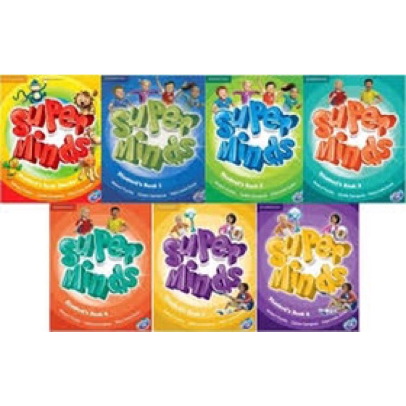 Bản đẹp Super Minds Starter,1,2,3,4,5,6 ( chọn tuỳ í level Starter-6 )