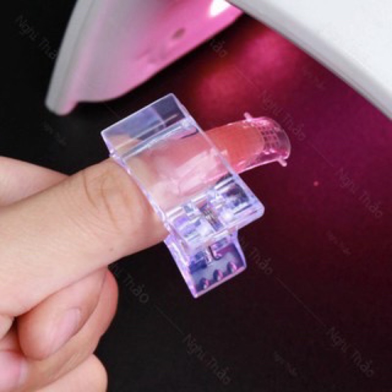 Kẹp cố định móng úp móng típ gel gôm chuyên dụng