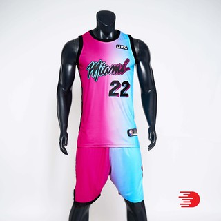 Quần áo bóng rổ NBA  Miami Heat 22 Jimmy Butler Mùa Giải Mới 2020-21_THÊU VIỀN TÊN, SỐ