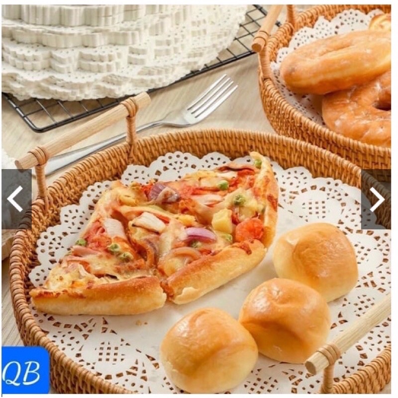 Giấy thấm dầu đục lỗ họa tiết size 21,5cm (sét 150-160 tờ) | BigBuy360 - bigbuy360.vn