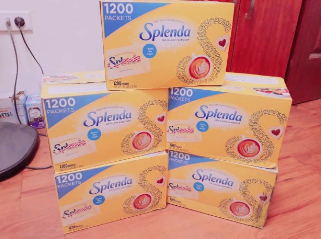 Đường ăn kiêng SPLENDA 90k/100 gói - ăn kiêng Keto/Das