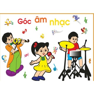 Combo 2 bộ Tranh góc mầm non