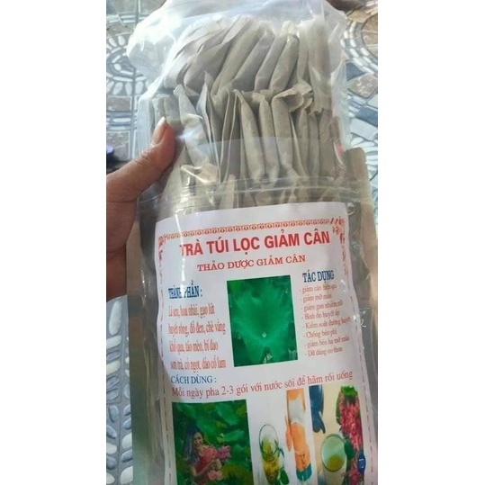 Trà túi lọc lá nam giảm cân  dược liệu da truyền hàng chính gốc