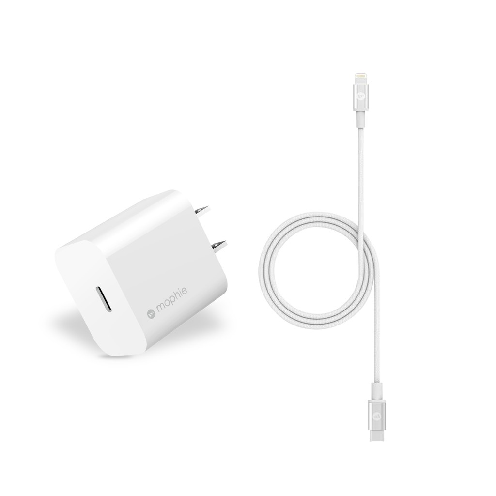 Combo sạc nhanh Mophie Power Delivery 20W dành cho t táo MFI