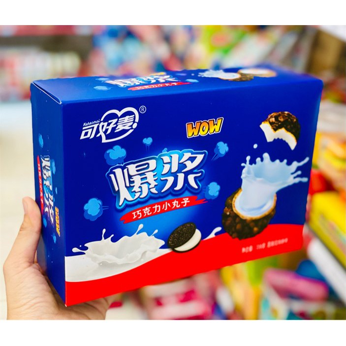 Bánh socola nhân kem phomai tan chảy WOW