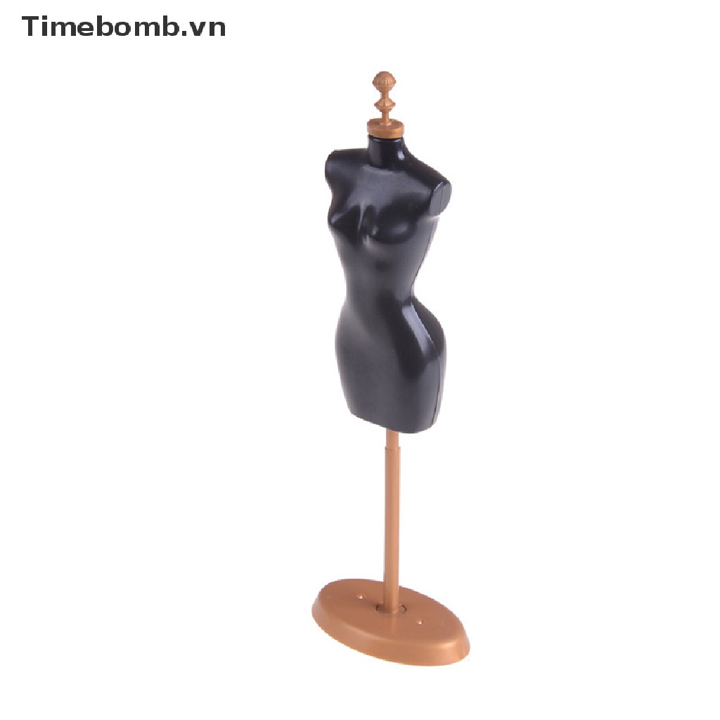 Mô Hình Ma Nơ Canh Màu Đen 25cm Trưng Bày Quần Áo Cho Búp Bê