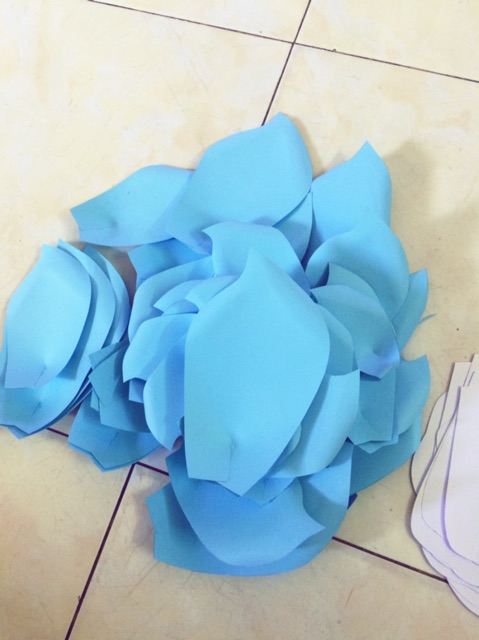 Set hoa backdrop cắt sẵn cánh
