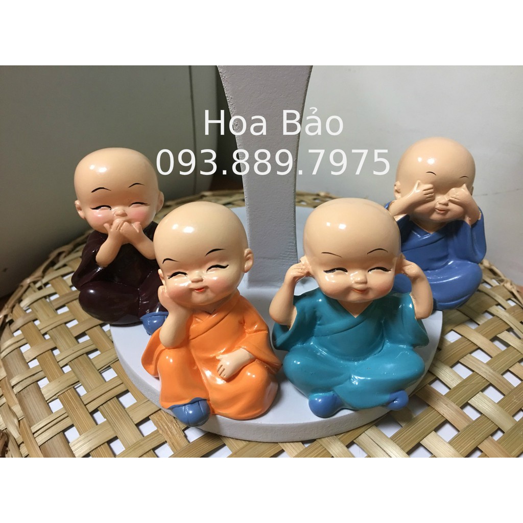 4 TƯỢNG CHÚ TIỂU AN NHIÊN MAY MẮN - BỘ TƯỢNG TỨ KHÔNG | BigBuy360 - bigbuy360.vn