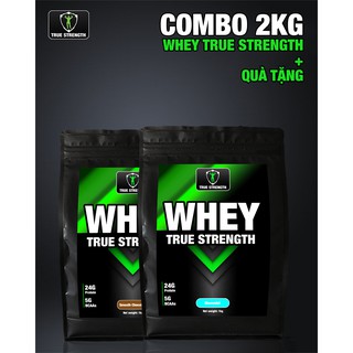 [Combo] Whey True Strength - Tăng Cơ Giảm Mỡ - Combo 2kg