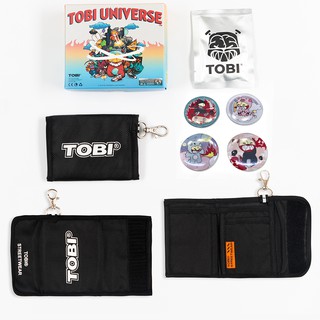 [COMBO] Ví đa dụng + Huy hiệu Tou-Bear + Hộp Quà Universe AR - local brand TOBI