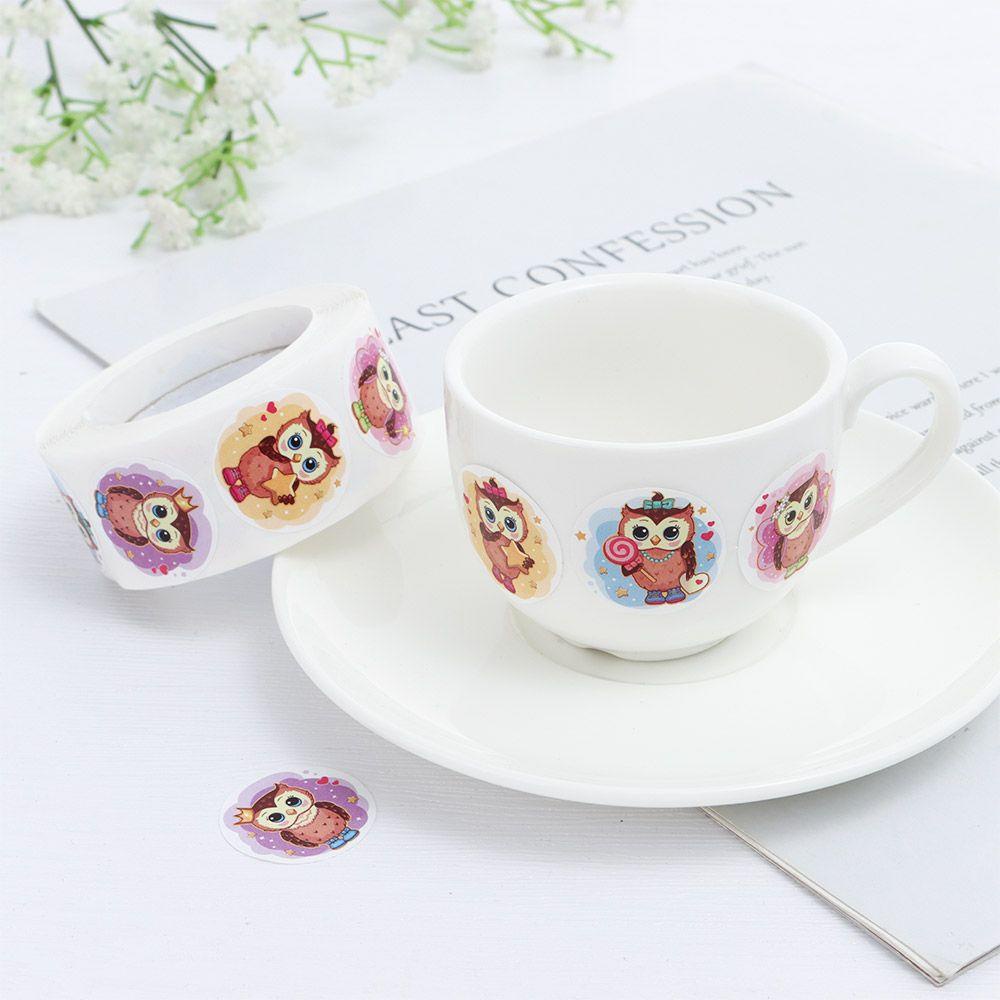 PISTA Miếng Dán Bưu Thiếp Hình Động Vật Dễ Thương Cho Bé