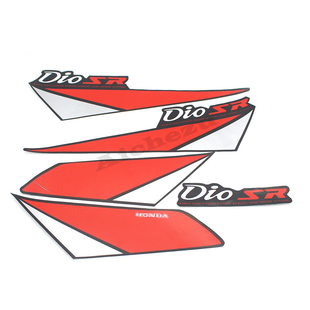 Miếng Đề Can Dán Trang Trí Thân Xe Máy Honda DIO SR 50 AF17 / AF18 / AF27 / AF28