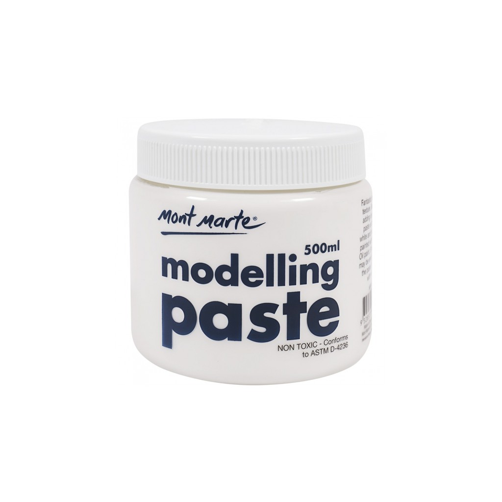 MODELLING 500ML PASTE MONT MARTE - Vẽ Đắp tạo khối 3D Trên Bề Mặt Toan