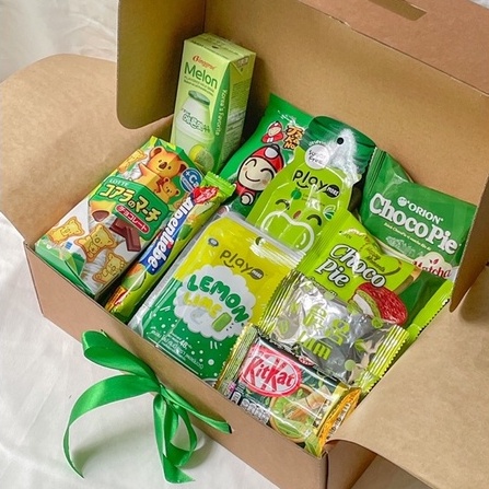 Thế Giới Đồ Ăn Vặt Matcha Trà Xanh / Thế Giới Đồ Ăn Vặt Màu Xanh Lá Cây.