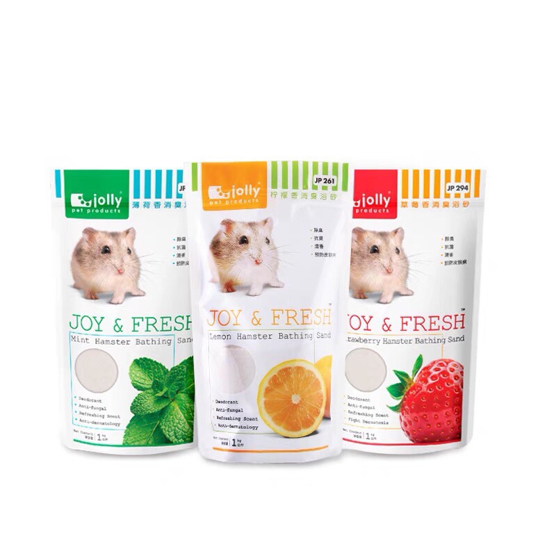 cát tắm jolly cho hamster 1kg