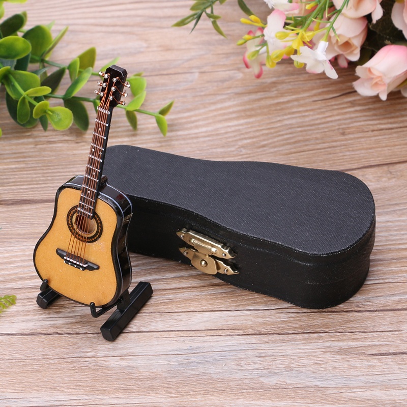 ✿ Mô Hình Cân Đàn Ghita 10cm Trang Trí Bàn Làm Việc / Văn Phòng / Nhà Cửa