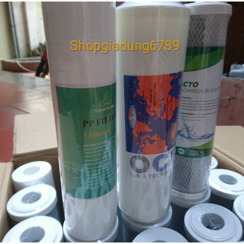 Lõi Lọc Nước PP NESCA Số 1 2 3 - Cho Các Loại Máy Lọc Nước RO