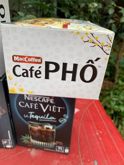 CÀ PHÊ ĐEN ĐÁ CAFE PHỐ 10 GÓI X16G