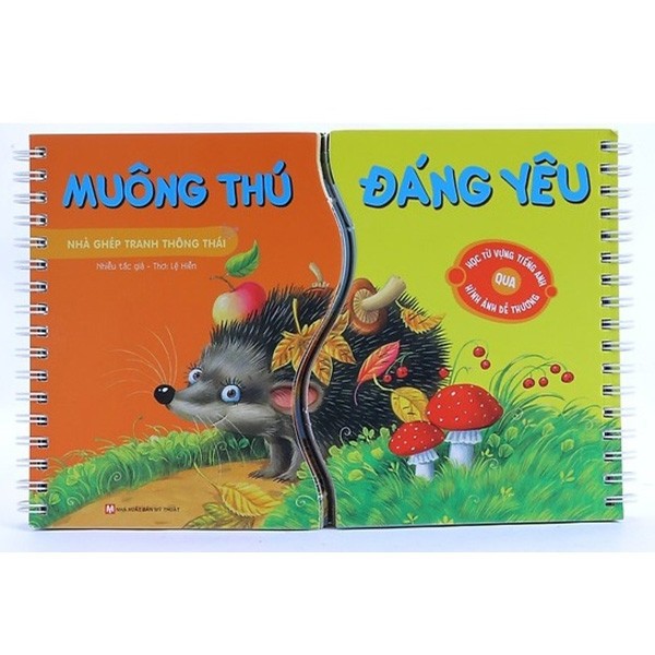 Sách - Nhà Ghép Tranh Thông Thái - Muông Thú Đáng Yêu
