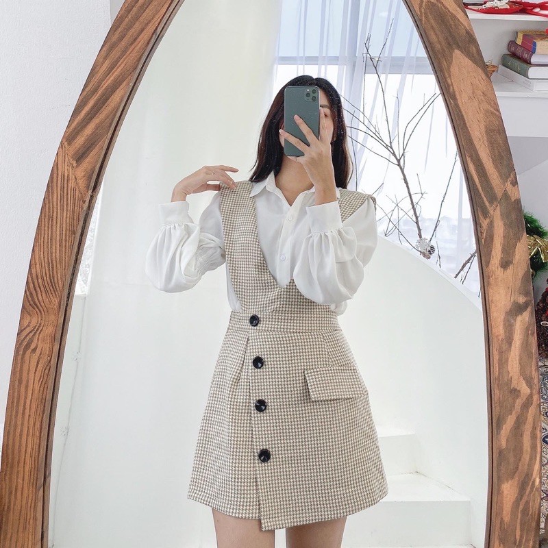 yếm ziczac vạt lệch